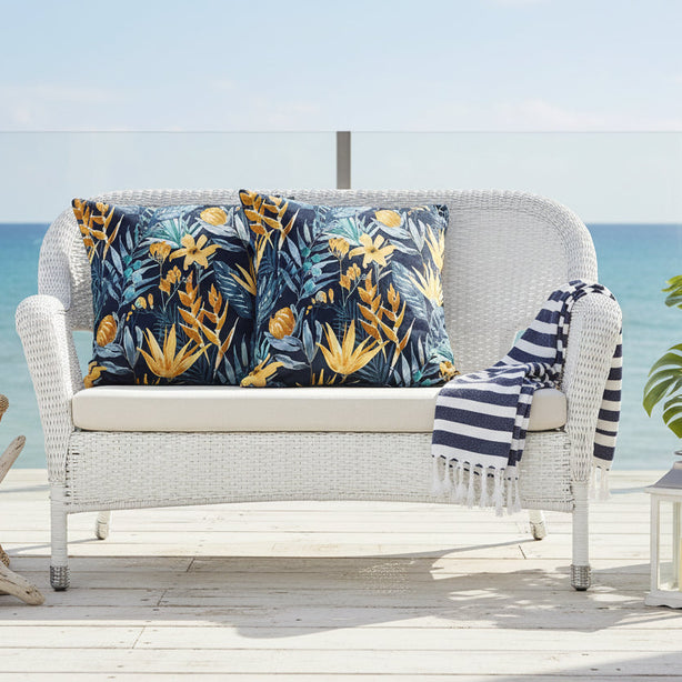 GOBBY Cushion Cover | Digital Print Velvet - 45 x 45 cm