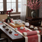 FLEUR Table Runner | Woven Texilene - 30 x 180 cm