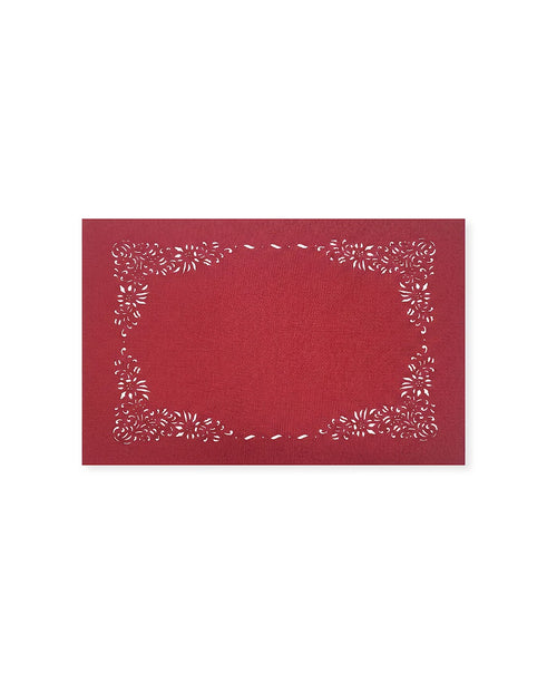 JARDIN Placemat | Laser-cut Cationic Fabric - 33 x 45 cm
