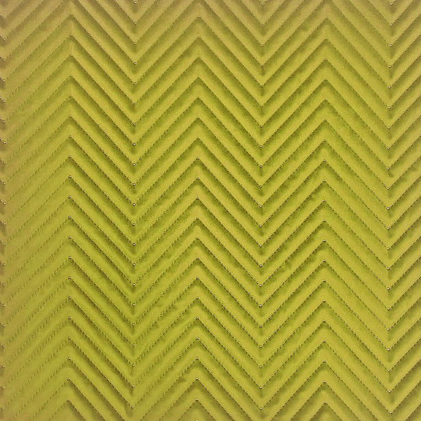 PINSONIC Oblong Cover | Quilted Chevron Velvet - 33 x 45 cm