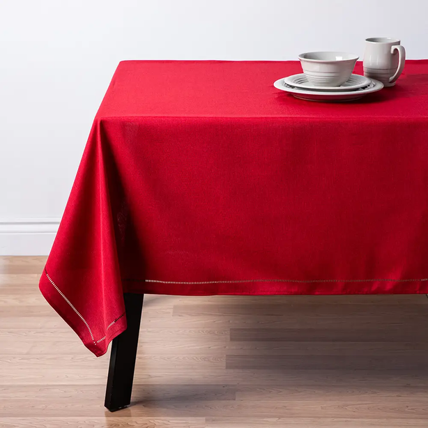 SONIA Tablecloth | Laser-cut Cationic Fabric - 180 cm Round