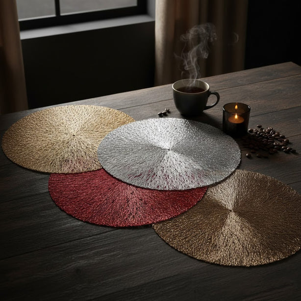 ALLURE Placemat | Pressed Laser-cut Vinyl - 38 x 38 cm