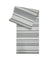 Rapee Fineline Woven Texilene Table Runner – Geometric Design – 30 x 135 cm - Grey