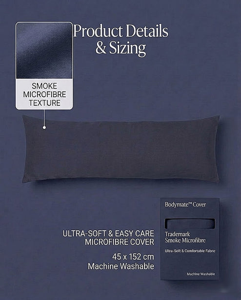 Rapee BodyMate™ Signature Microfibre Body Pillow Cover – 45 x 152 cm
