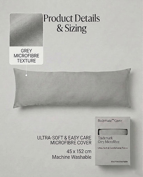 Rapee BodyMate™ Signature Microfibre Body Pillow Cover – 45 x 152 cm