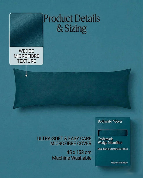 Rapee BodyMate™ Signature Microfibre Body Pillow Cover – 45 x 152 cm