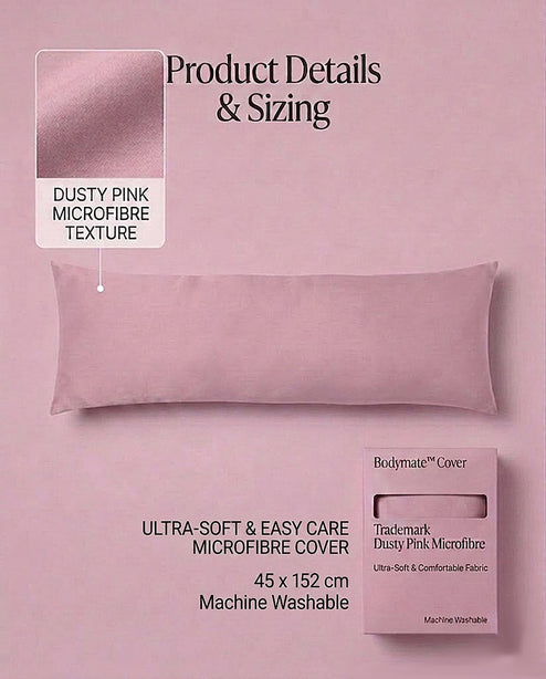 Rapee BodyMate™ Signature Microfibre Body Pillow Cover – 45 x 152 cm