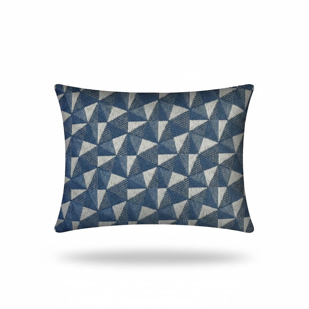 MARS Oblong Cover | Geometric Woven Jacquard - 33 x 45 cm