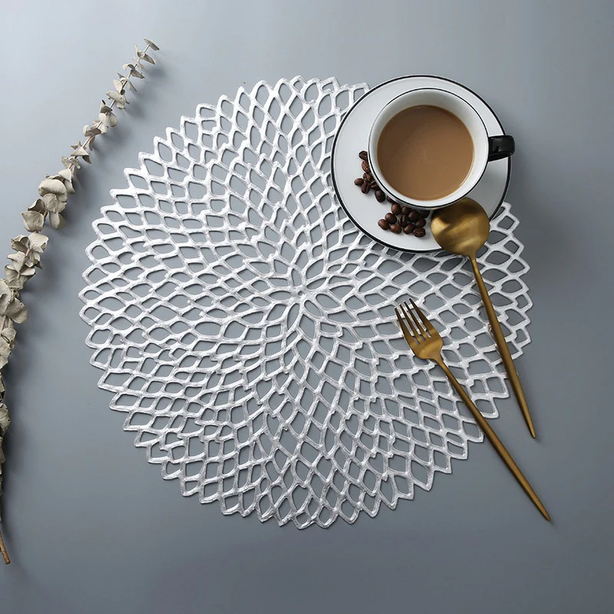 SCRIB Placemat | Laser-cut Vinyl - 38 x 38 cm