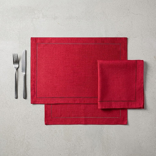 SONIA Placemat | Laser-cut Cationic Fabric - 33 x 45 cm