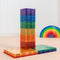 Connetix Tiles Rainbow Square Pack 42 Pcs Educational Magnetic Tiles