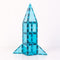 Connetix Tiles Charity Pack Teal 20 Pcs Educational Magnetic Tiles