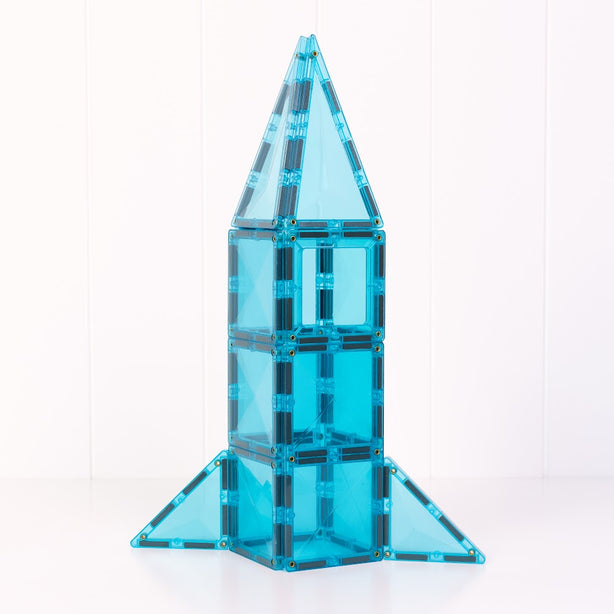 Connetix Tiles Charity Pack Teal 20 Pcs Educational Magnetic Tiles