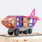 Connetix Tiles Pastel Transport Pack 50 Pcs Educational Magnetic Tiles