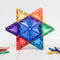 Connetix Tiles Rainbow Geometry Pack 30 Pcs Educational Magnetic Tiles