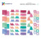 Connetix Tiles Pastel Creative pack 120 Pcs Educational Magnetic Tiles