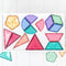 Connetix Tiles Pastel Shape Expansion Pack 48 Pcs Educational Magnetic Tiles