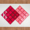 Connetix Tiles Pastel Pink & Berry Base Plate 2 Pcs Educational Magnetic Tiles