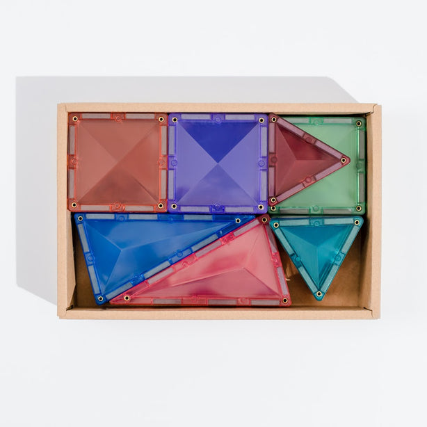 Connetix Tiles Pastel Mini Pack 32 Pcs Educational Magnetic Tiles