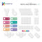 Connetix Tiles Pastel Ball Run Pack 106 Pcs Educational Magnetic Tiles
