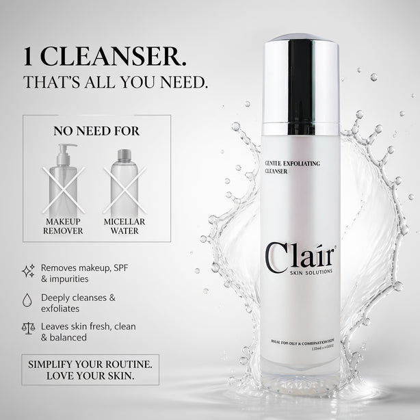 Clair Skin Solutions Gentle Exfoliating Cleanser 120Ml