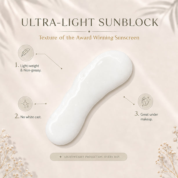 SG 61 Clair Skin Solutions Ultra-Light Sunblock Spf 50+, 40ml