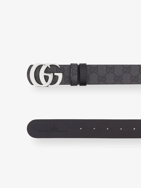 Gucci GG Marmont reversible leather belt - Black