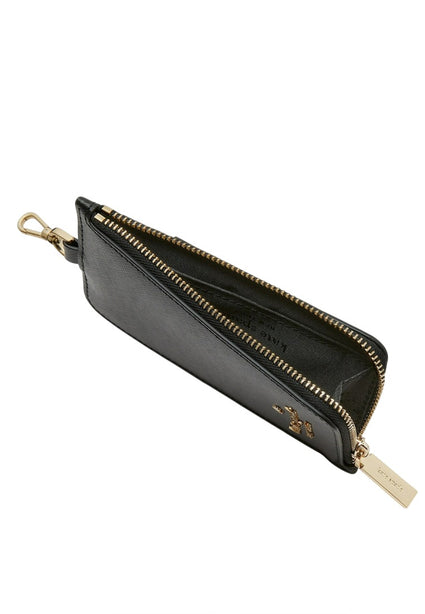 Kate Spade Madison Card Case Lanyard - Black
