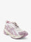 Balenciaga Runner mesh sneakers with glitter inserts - Whitelilacpink