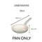 Berghoff 24CM Ceramic Non-stick Coating Frying Pan