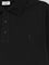 Saint Laurent Piqué cotton polo shirt with Cassandre embroidery - Noir