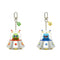 [LUCKY DELIVERY ALIEN] Kakao Friends UFO Beam Keyring(International Shipping)