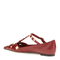 Studdy Ballerinas In Kidskin
