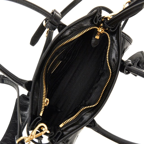 PRADA Leather mini 'Prada Bonnie' bag