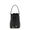Mon Tresor Mini Leather Bucket Bag - Black