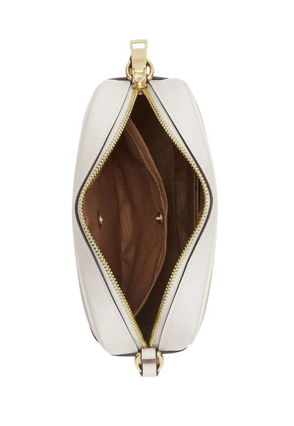 Coach Mini Jamie Camera Bag In Signature Canvas - Sand/Chalk