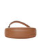 Ava Triomphe Medium Calfskin Shoulder Bag - Tan