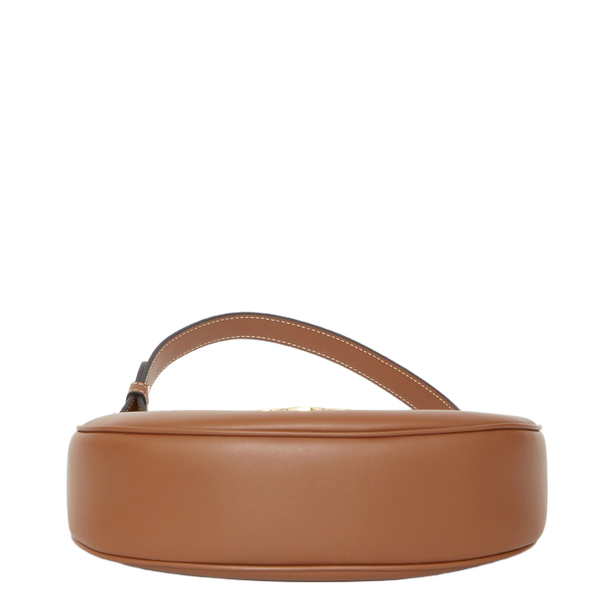 Ava Triomphe Medium Calfskin Shoulder Bag - Tan