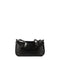 Essex Small Exotic Calfskin Shoulder Bag - Black