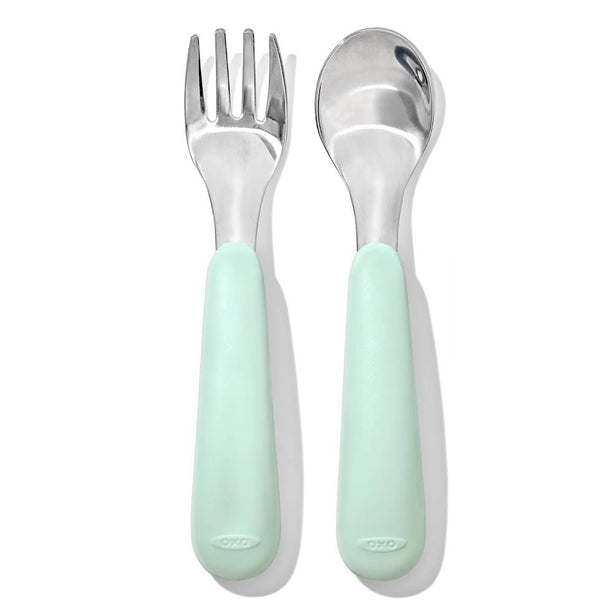 OXO Tot Toddler Fork and Spoon Set