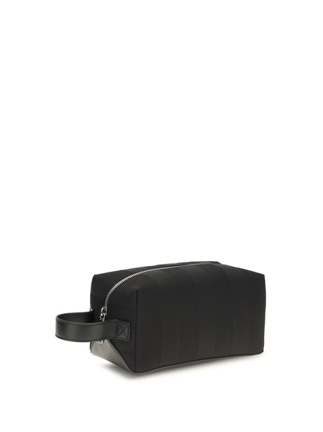 Fendi Striped Beauty Case - Nero+Palladio