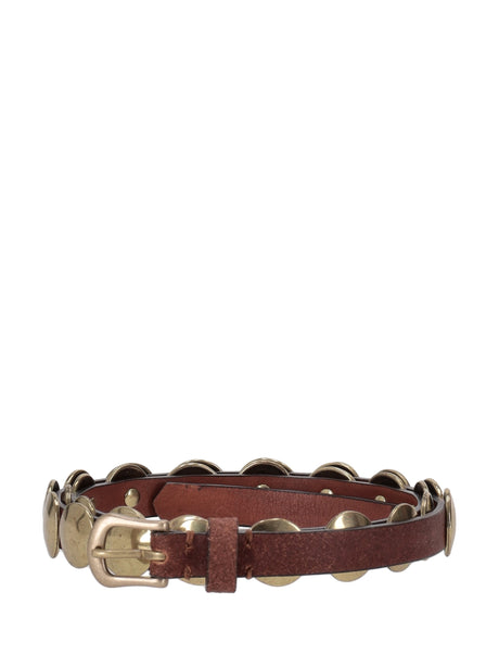 Trinidad Thin Washed Leather Belt