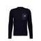 Wool Sweater With Nylon Patch Pocket
