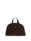 Tory Burch Romy suede Top Handle Bag - Dark Cocoa