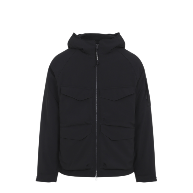 Shell Padded Hooded Lens Jacket