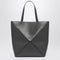 Dark Grey Puzzle Fold Tote XL Bag