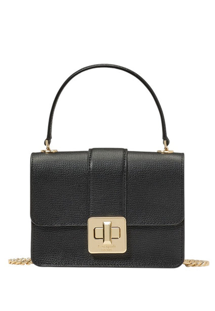 Kate Spade Phoebe Turnlock Mini Flap Crossbody - Black