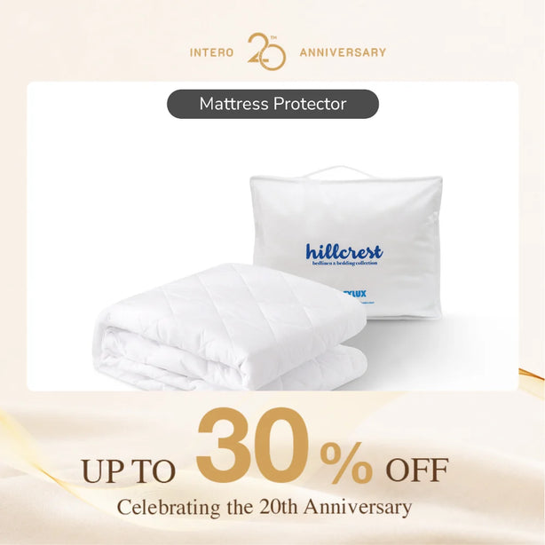Hillcrest Fitted Mattress Protector 4 Way Protection Fits Up To 45cm Waterproof