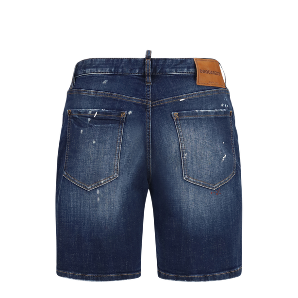 Distressed Denim Shorts