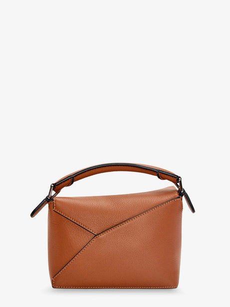 Loewe Puzzle Edge Mini leather handbag - Tan